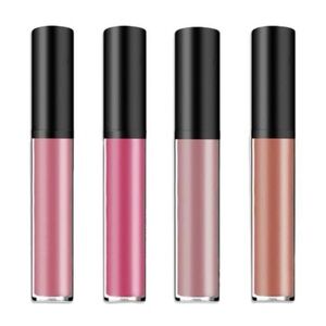 4-Piece Matte Lip Stain & Lip Oil Set – Long Lasting, Moisturizing – Brand New